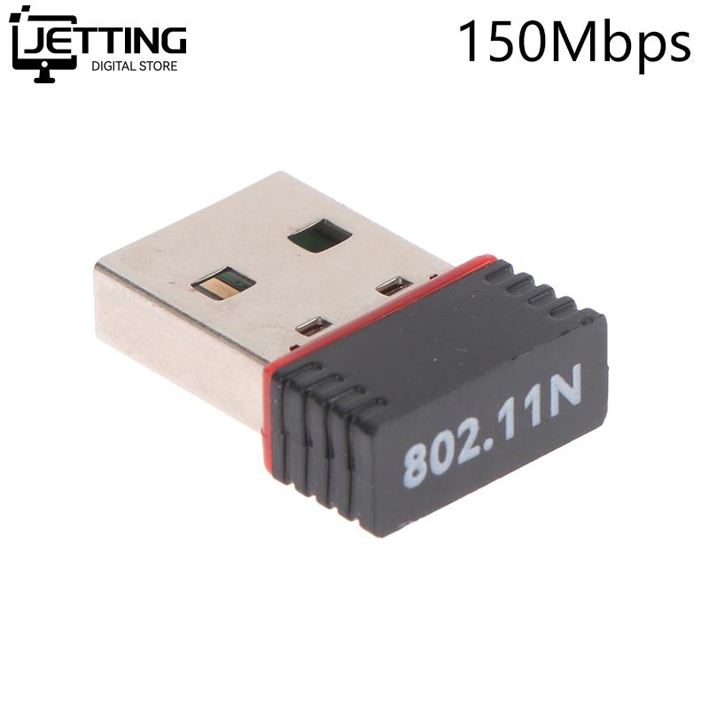 Adaptador Wifi inalámbrico Mini USB de 150Mbps, tarjeta LAN de red Wi fi, adaptador 802.11b/g/n RTL8188, tarjeta de red para PC de escritorio