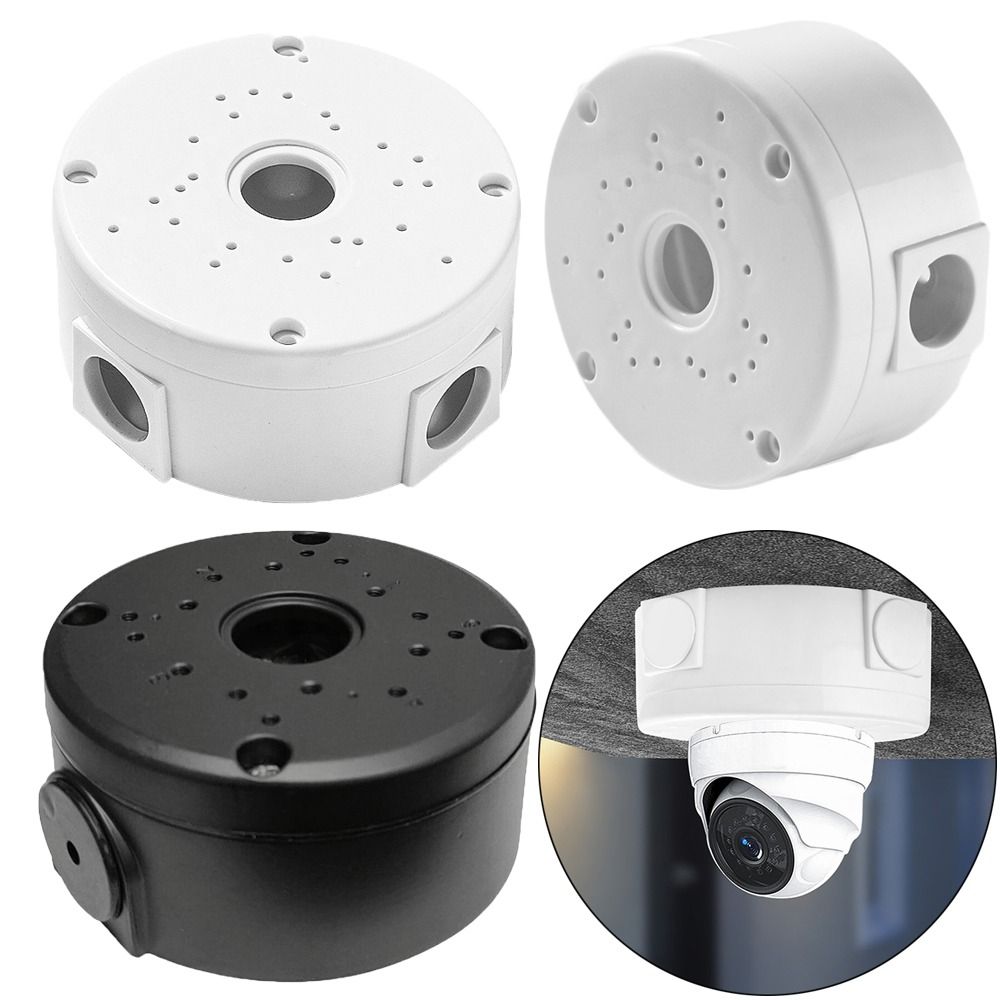 Wall Space Stand CCTV Camera Junction Box Universal Plastic Surveillance Dome Brackets Waterproof Cable Deep Base