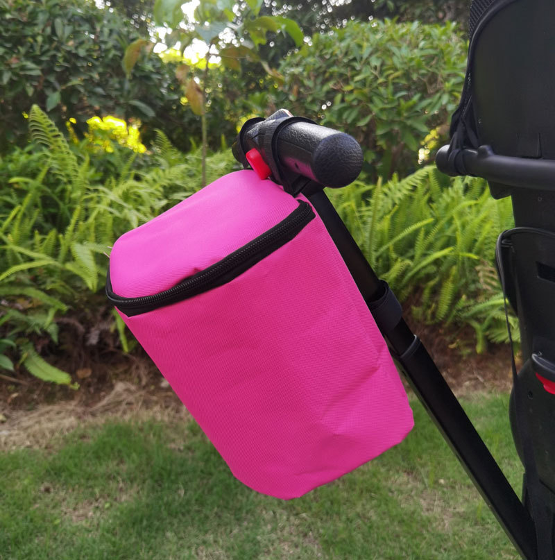Universal Baby Stroller Bag Durable Pram Stroller Organizer Diaper Bags Stroller Accessories Hanging Stroller Cup Holder Cover