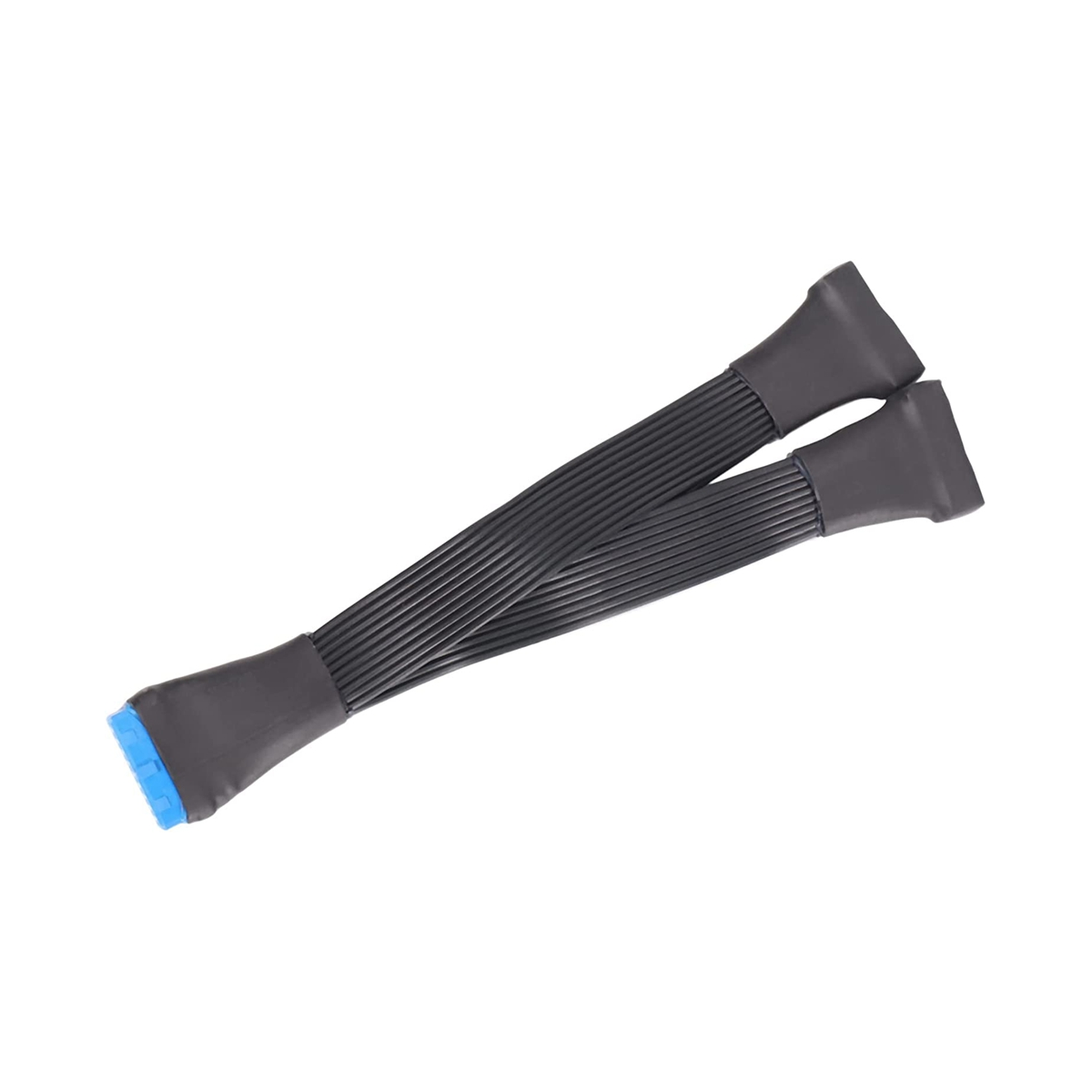 Motherboard USB 3.0 19PIN Header 1to2 Extension Splitter Cable 19Pin 20Pin Internal Extension Header Adapter Cable 15cm