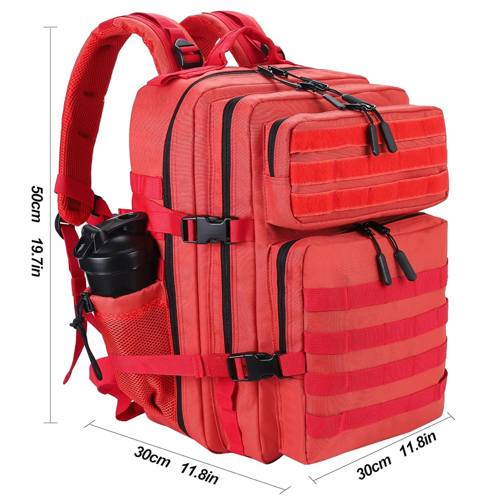 45L Tactical Backpack 3P Bag Assault Backpack Outdoor 3 Days Travel Waterproof Climbing Rucksack Camping Hiking Hunting Mochila