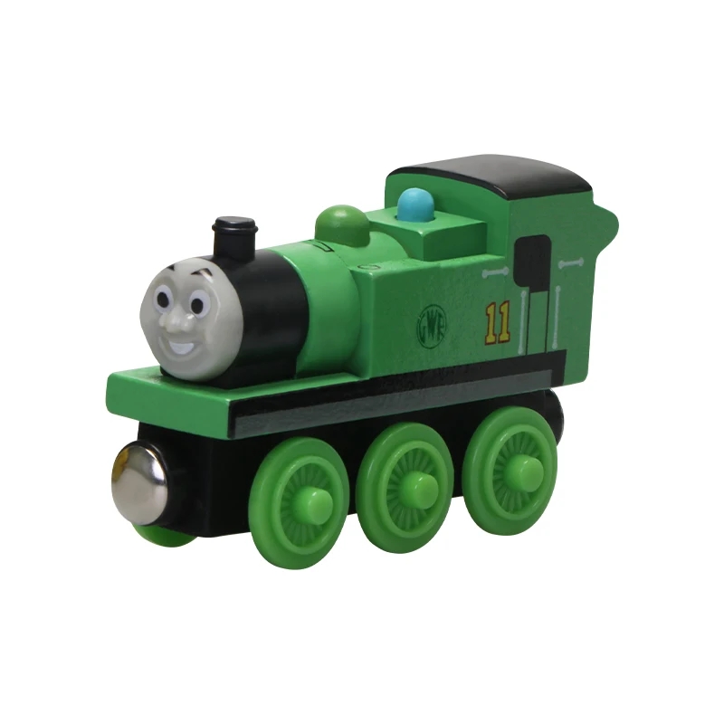 Thomas e amigos trens de madeira magnético conectável trens brinquedos handel molley senhora diesel oliver donald brinquedos educativos