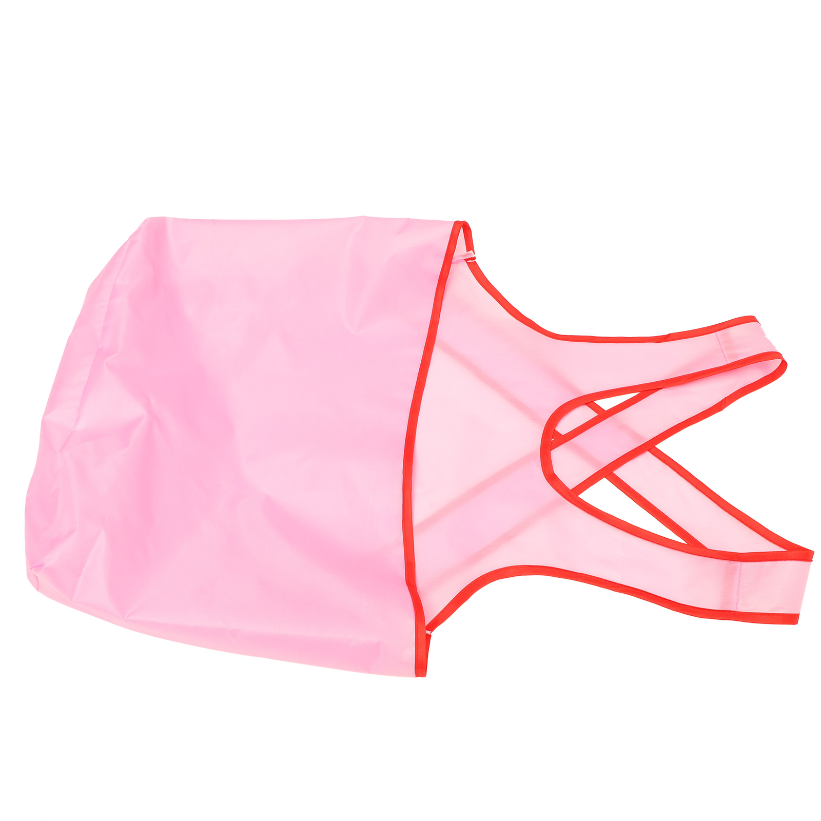Baberos para ropa húmeda, bolsa de red, delantales con bolsillo para el hogar, ropa colgante rosa para el trabajo para mujer