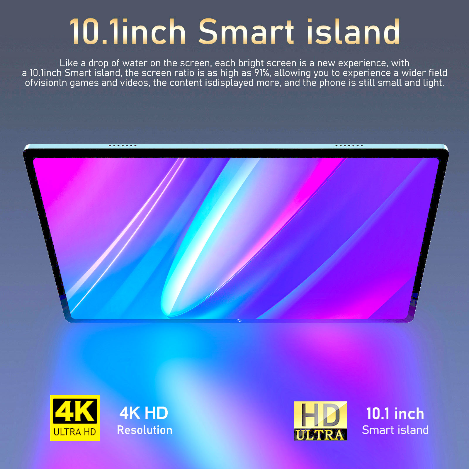 Tablette Pad 9 Pro originale, 10.1 pouces, Android 13, Snapdragon 8gen2, Global, 16 go + 1024 go, 10000mah, 5G, double SIM, WIFI, écran HD
