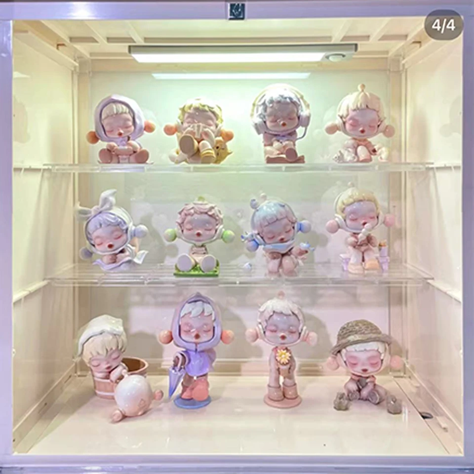 2025 New Hot Skullpanda The Warmth Series Blind Box Doll Toy Action Figure Modello in PVC Cute Doll Sp Collection Regali di compleanno per bambini