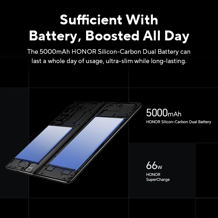 Honor-Smartphone Magic V2 5G, version internationale, téléphone portable, LTbagOLED, écran 120Hz, 7.92 pouces, caméra arrière 50MP, Snapdragon 8 +, Isabel 2, 5000mAh, 66W, NDavid