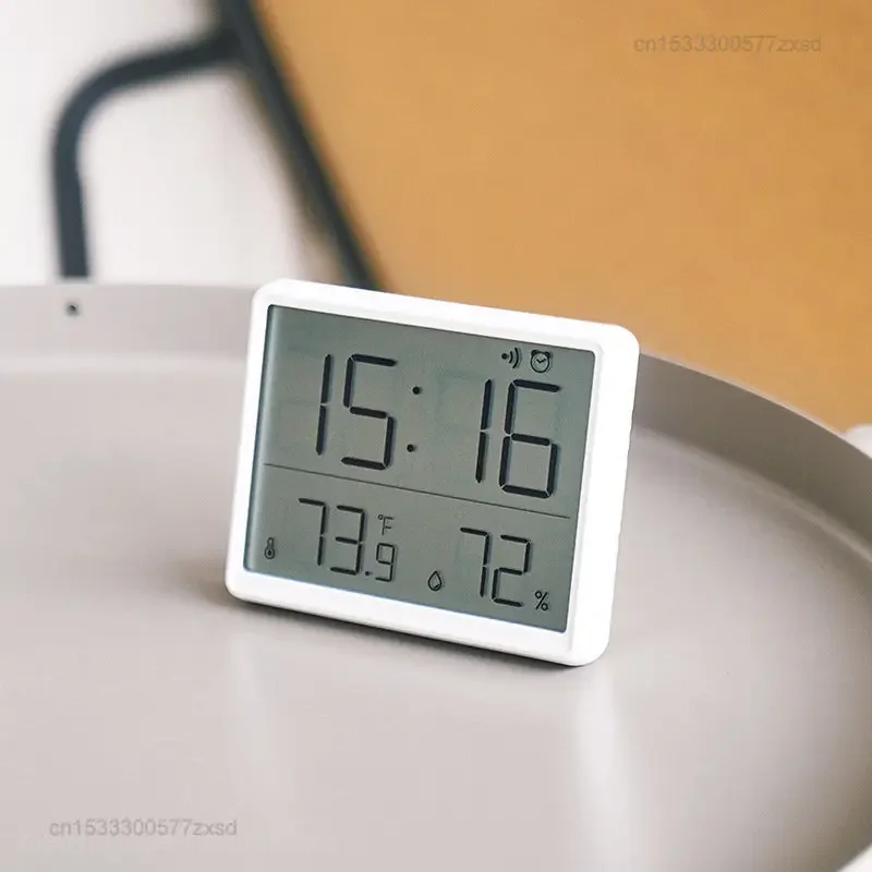 Xiaomi multifunción termómetro higrómetro electrónico automático temperatura humedad Monitor reloj Monitor de pared reloj