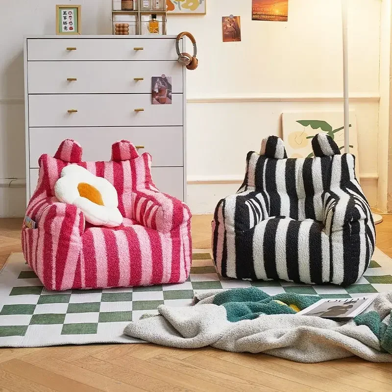 Bean Bag เด็กโซฟานั่งสนับสนุนที่นั่ง Pleochroic เด็กโซฟา Plush สบาย Kinderzitjes เด็กเฟอร์นิเจอร์ห้อง