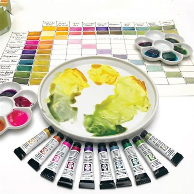 5ml Single Tube DS Master Superfine Manual Watercolor Pigment Series 3/4series Mineral Stone Raw Materials Art Painting Supplies