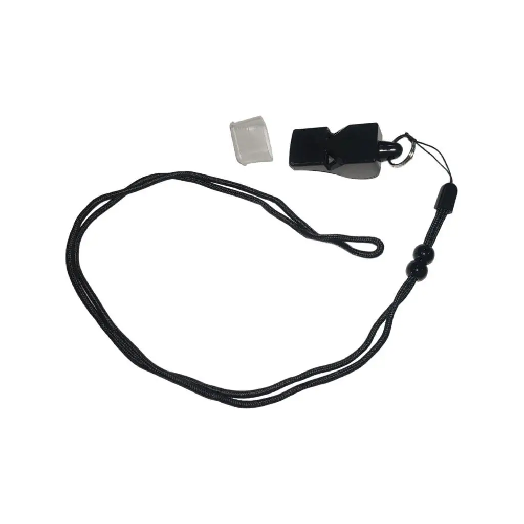 Sports Referee Whistles, Whistles with Lanyard for Sports, Emergency,