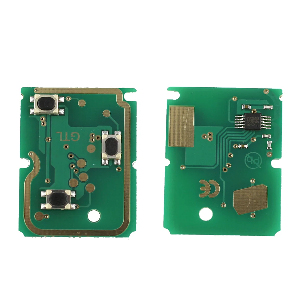 Chave remota de carro com chip 433MHz 4D60 4D63 para Ford Mondeo Focus 2 3 Fusion Fiesta Galaxy C-Max S-Max 3 Transit MK2 MK5 MK7