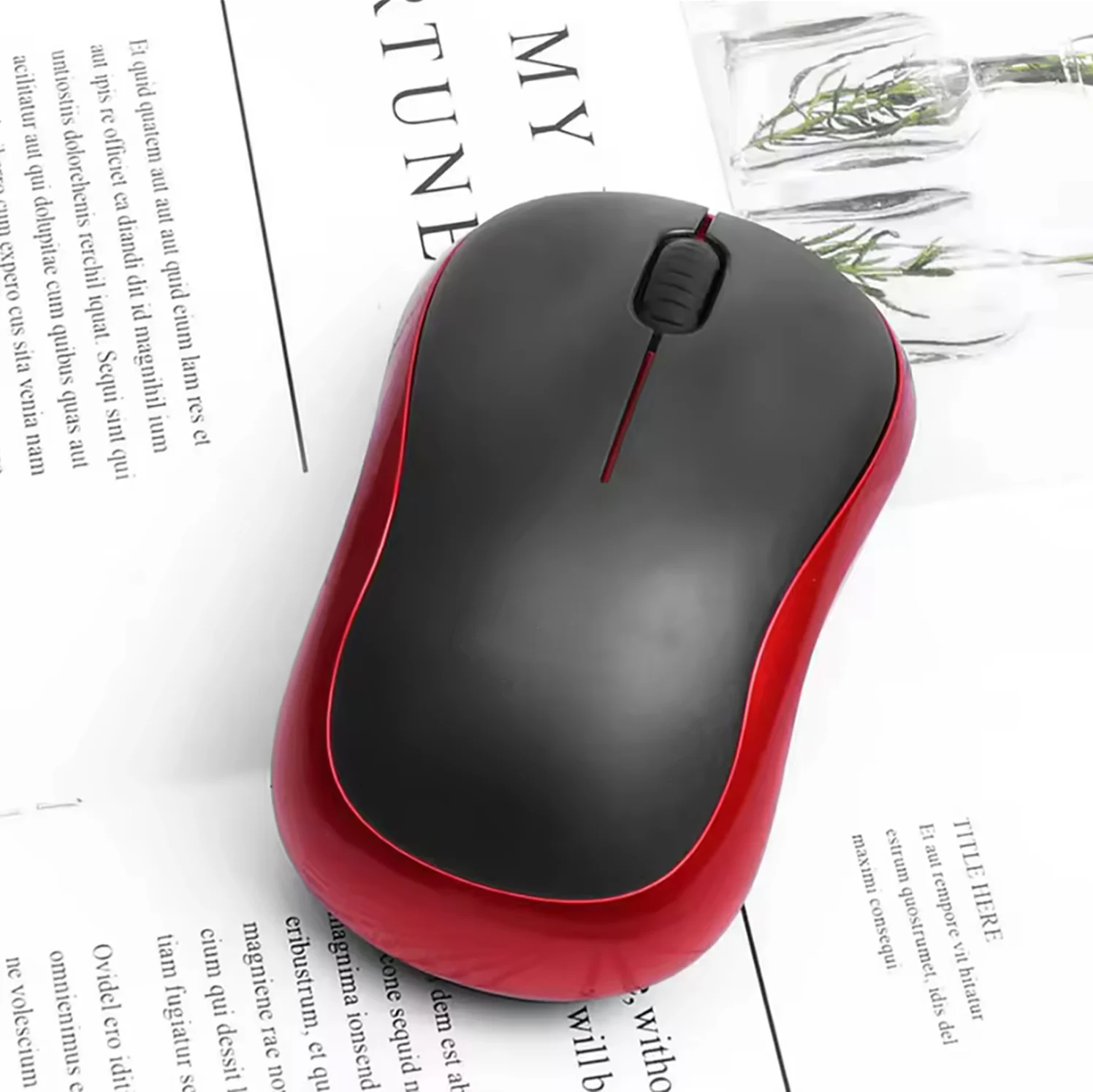 2025New Drahtlose Maus 2,4 Ghz USB 1000DPI Mäuse USB Empfänger Stumm Optische Navigation Mäuse Für Mac Os Chrome fenster 10/8/7