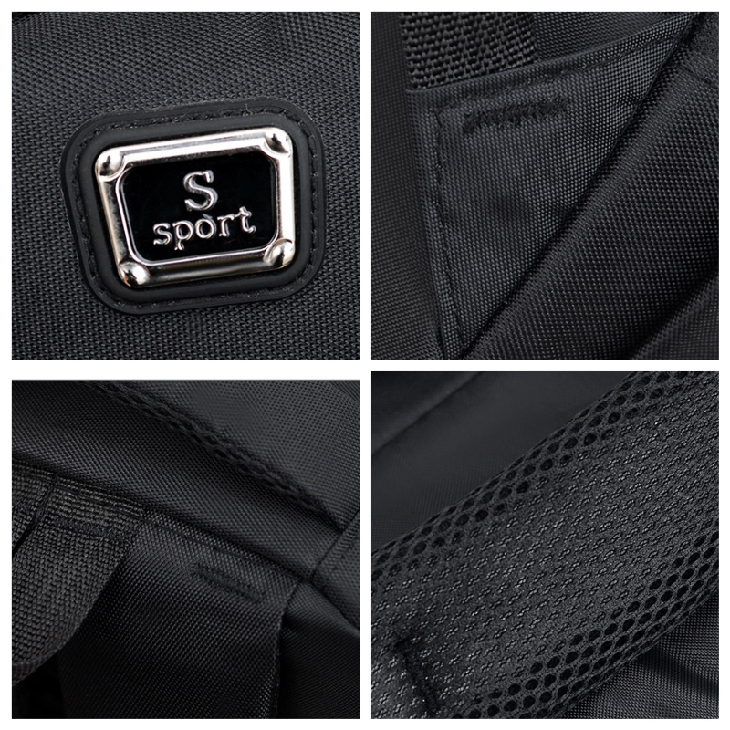 Men's Backpacks Oxford Waterproof Rucksack Business Computer Bag Casual Travel Backpack Senior High School Student Schoolbag