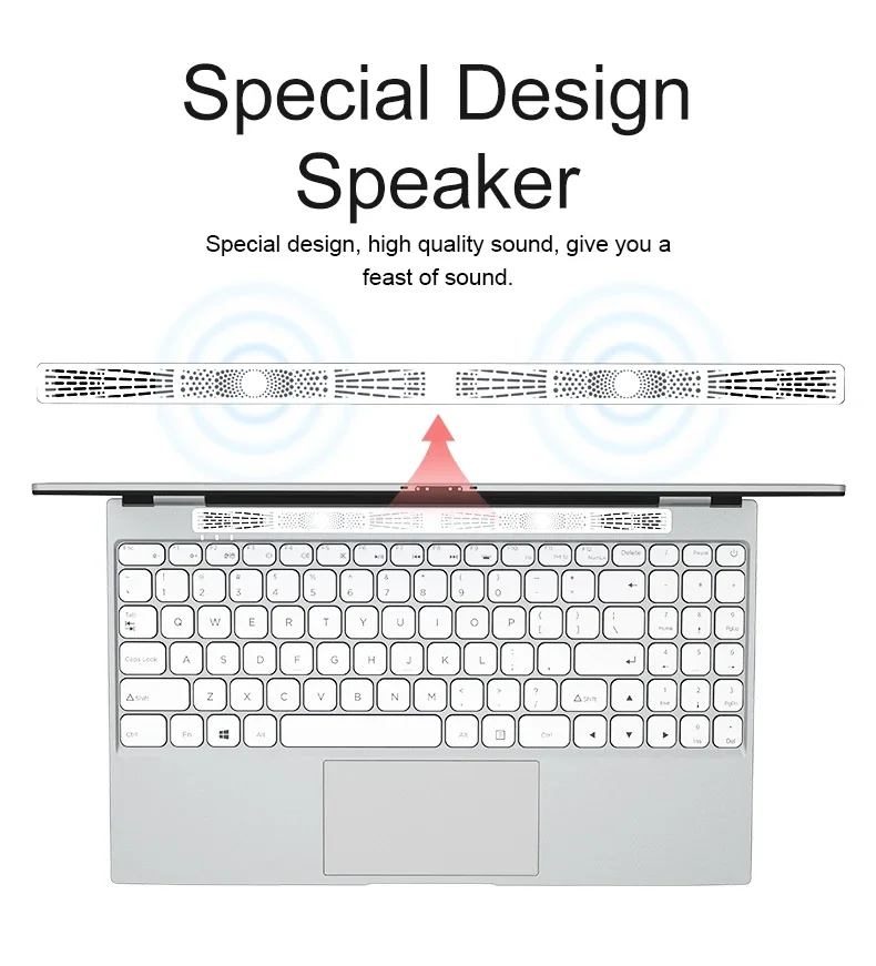Original Laptop Windows 11 Ultra Thin Notebook Computer PC Win10 Intel Celeron J4125 N5105 15.6" 16GB DDR4 1TB SSD WiFi Type-C