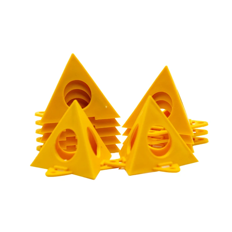 Soporte Triangular de trípode en forma de pirámide, soporte de pintura para carpintería, soporte de pintura en aerosol, bloque de cojín, juego de herramientas auxiliares, 10 Uds.