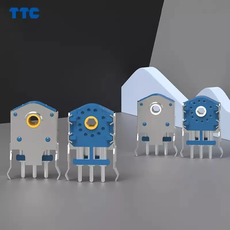 Пылезащитный декодер TTC 7/8/9/10/11/12/13/14/15/16 мм, вращающаяся мышь, прокрутка золотого, серебряного цвета, колесный энкодер, отверстие 1,74 мм, 20-40 г для мыши ПК