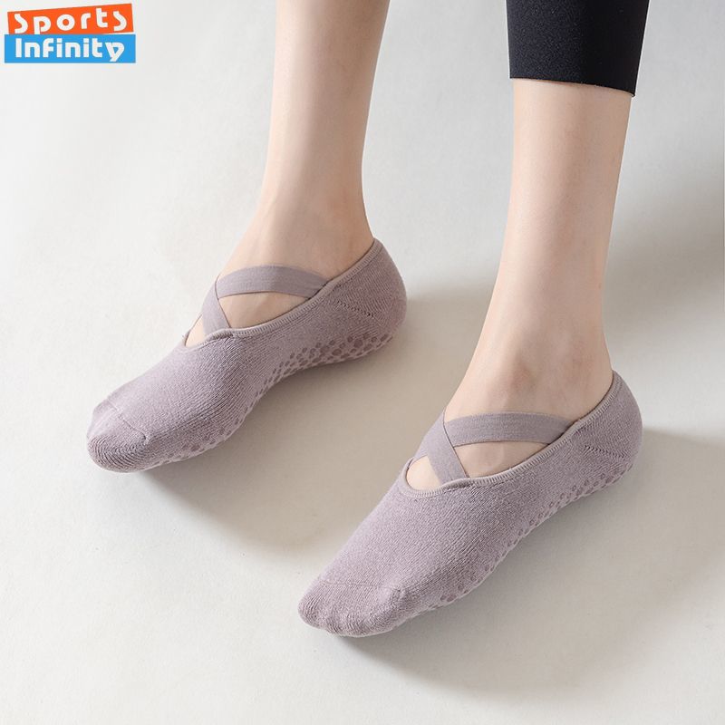 Calcetines de Pilates profesionales de verano para mujer, calcetines antideslizantes de silicona para Yoga, suelo interior, baile, gimnasio, Fitness, calcetines deportivos para mujer