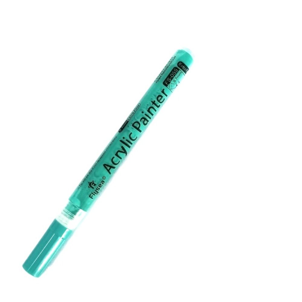 Protetor Solar Golf Club Impermeável Cobrindo Poder Acrílico Pintor, Mudando a cor da caneta, Tinta Acrílica, Forte