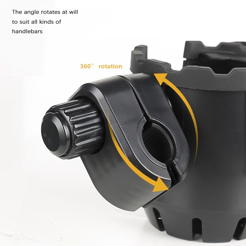 1ชิ้นอุปกรณ์เสริมสำหรับรถเข็นเด็กที่ใส่ถ้วยโทรศัพท์มือถือที่จับอเนกประสงค์ที่ยึดรถเข็นจักรยานที่วางแก้วน้ำ