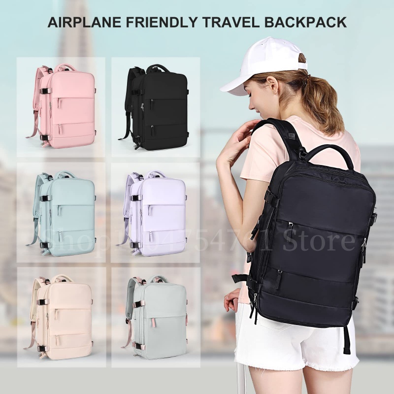 Women's travel backpack large capacity multi-functional duffle bag backpack college student's schoolbag business computer bag