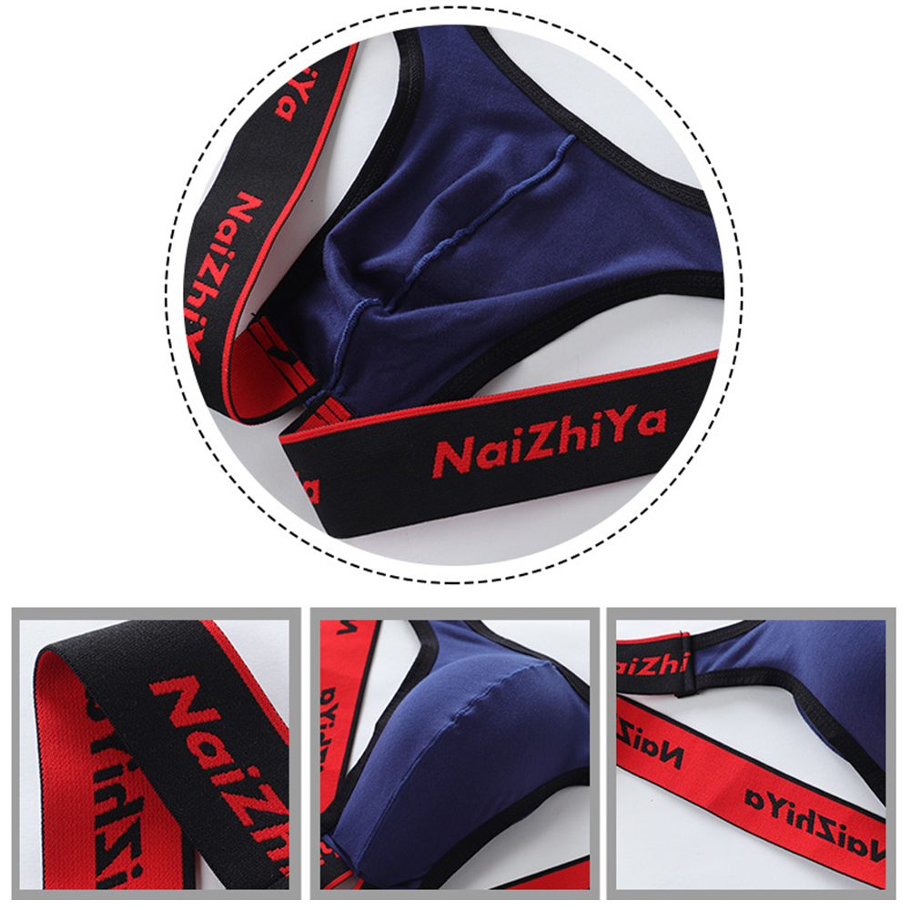 1pc Men's Briefs Thongs Patchwork Low Waist U-Convex Pouch Panties Open Rear Underwear Underpants Lingerie G-Strings For Man