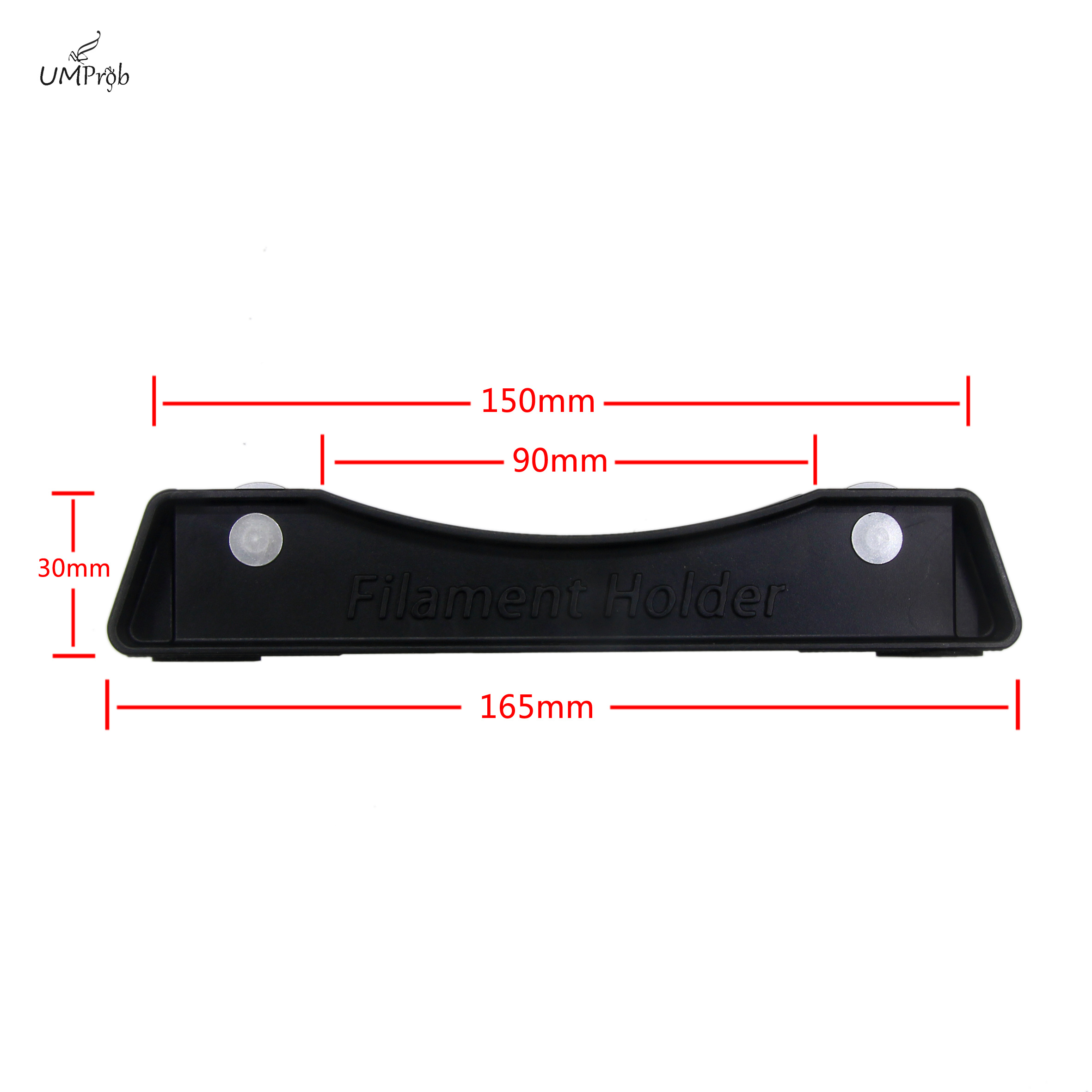 Impressora 3D filamento carretel titular, 2 peças, metal rolamento design, compatível com todos os tipos de filamentos, apropriado para PLA/ABS/T
