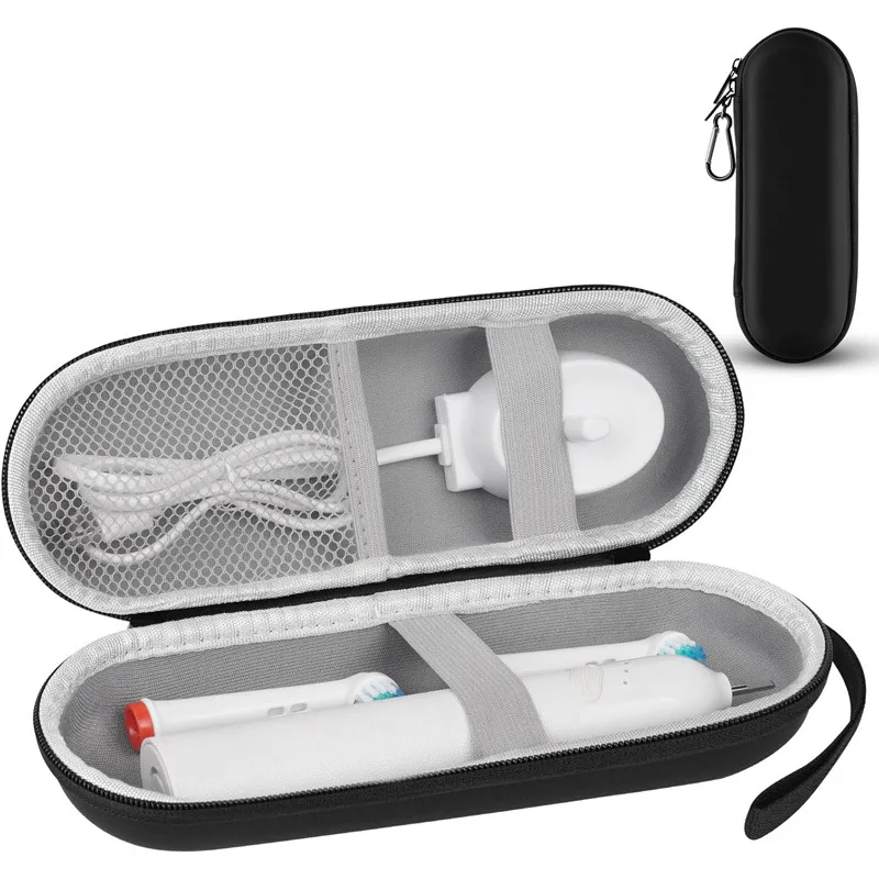 แปรงสีฟันไฟฟ้าแบบพกพากระเป๋าเดินทาง Hard Storage Case เหมาะสําหรับ Sonicare แปรงสีฟันไฟฟ้าส่วนใหญ่ป้องกันกระเป๋า