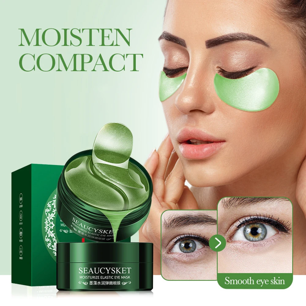 60 remendos de máscara para os olhos para hidratação ocular, hidratação e desbotamento, 80g em grande quantidade, ótimo valor para dinheiro
