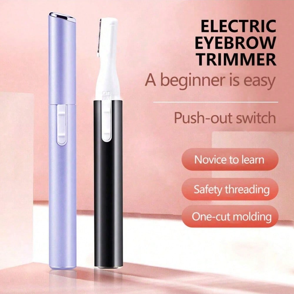 Electric/Battery Operated Women's Eyebrow Trimmer Shaver Hair Remover Beauty Grooming Tool