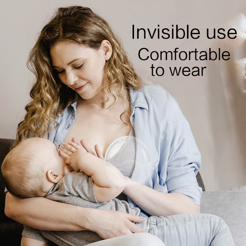 1 Stück tragbarer Muttermilchsammler, weiche Anti-Spill-Stilleinlagen für stillende Mütter, lebensmittelechtes Silikon, sicher und nicht verschmutzen