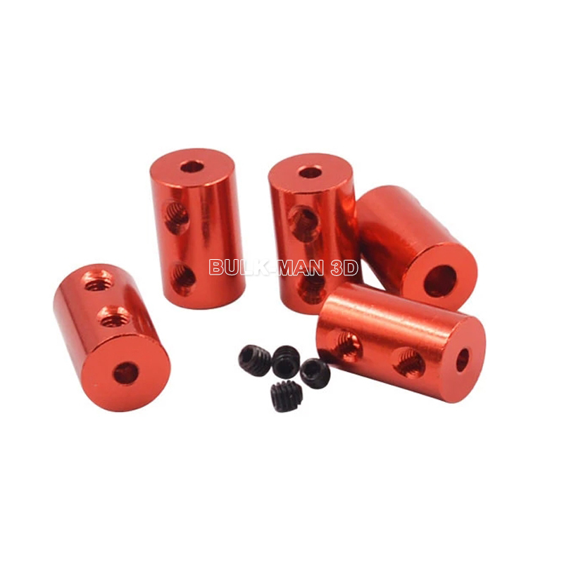 알루미늄 경질 샤프트 커플링 모터 커넥터 커플러, 스텝퍼 모터 3D 프린터용, D12L20, 2mm, 2.3mm, 3mm, 3.17mm, 4mm, 5mm, 6mm