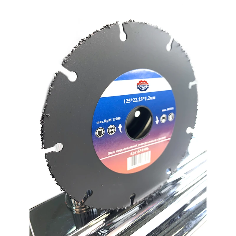 125MM Universal Cutting Disc Used For Installation On An Angle Grinder For Cutting Wood/plastic/laminate Dry Cutting Work