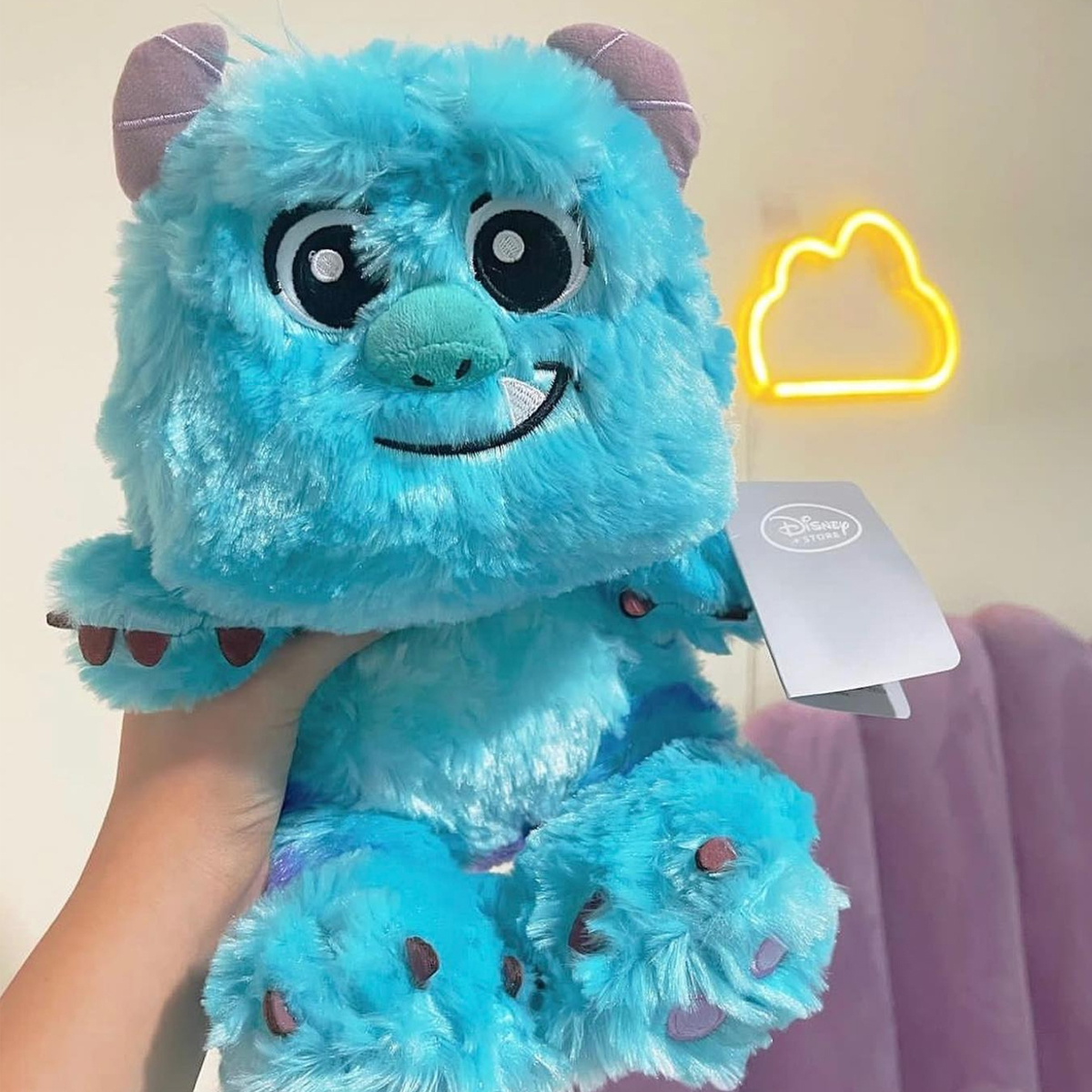 Monster-Plüschtier, Sitzposition, 26 cm, Baby-Sullivan-Plüschtier, weiche Kinderpuppe, Geburtstagsgeschenk für Jungen und Mädchen