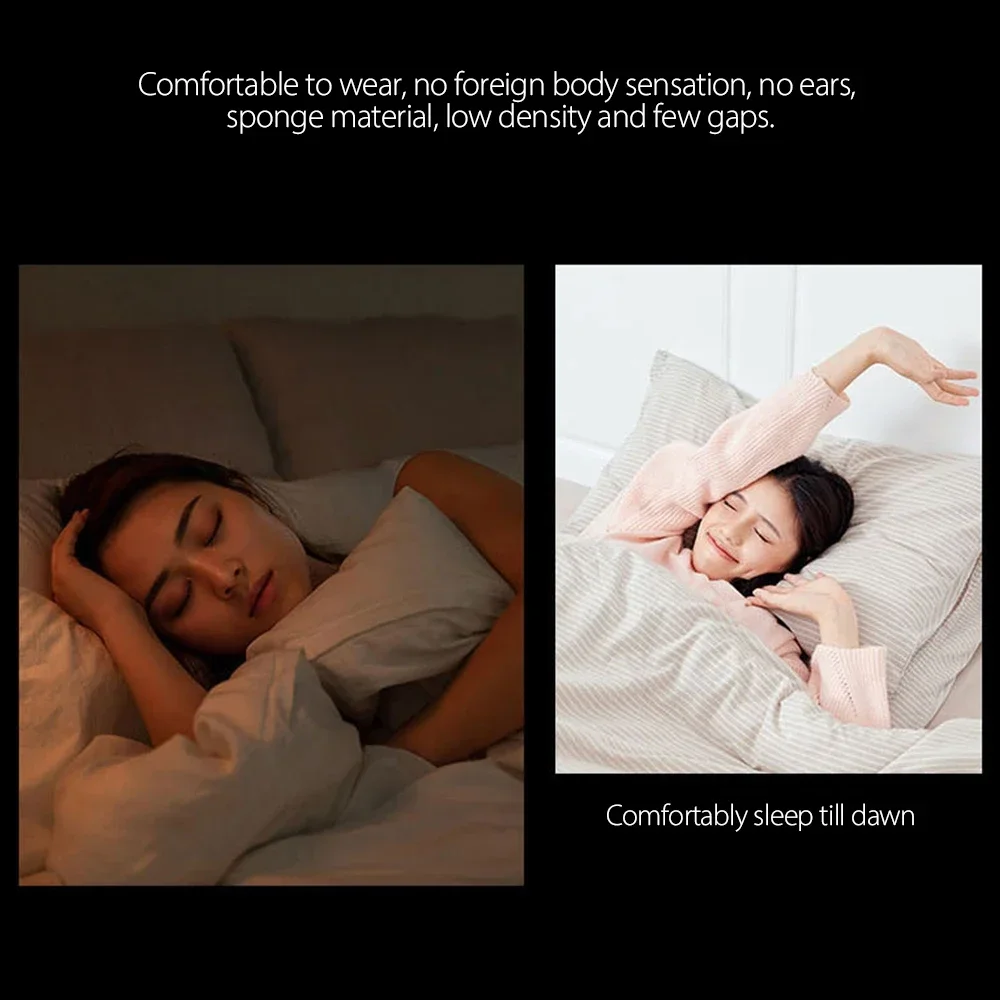 Clearance_6Pcs Three Layer Anti Noise Silicone Earplugs Anti-Noise Ear Plugs For Sleeping Soft Comfort Sleeping Ear Protector_Co