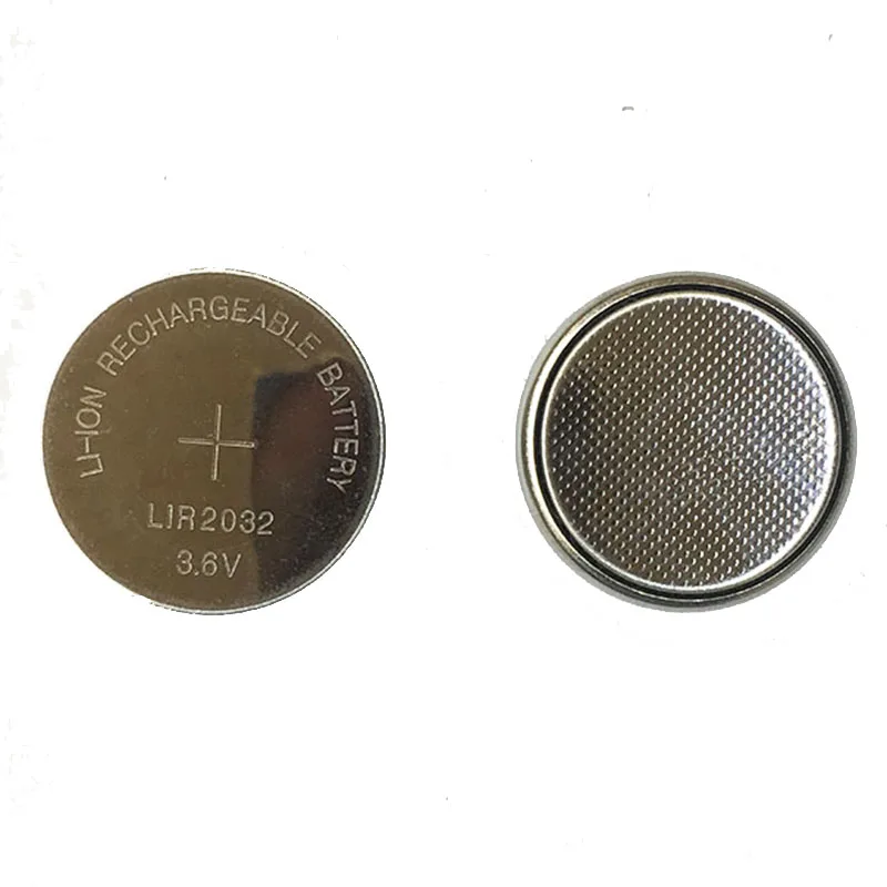 5PCS/LOT LIR2032 Rechargeable Battery 2032  Lithium charging Can Replace CR2032 for watches