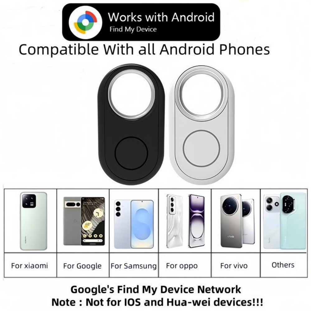 GPS-трекер для телефонов Samsung Android Google Find My Device Bluetooth-локатор Finder Глобальное позиционирование Анти-потерянная смарт-тег