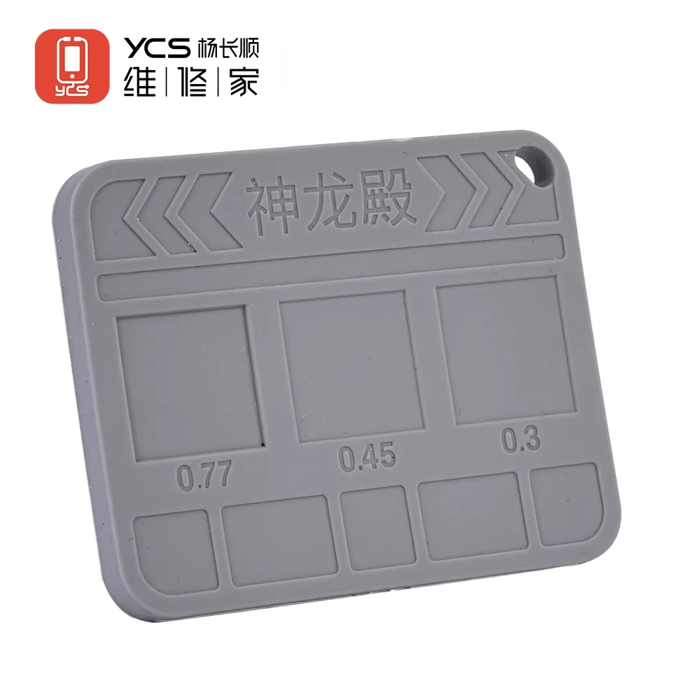 YCS Oragon Arc Pad Shenlong gebogen Universal BGA Schablone Zinn Pflanzung Isolierung Basis Handys CPU IC Löten BGA Reballing