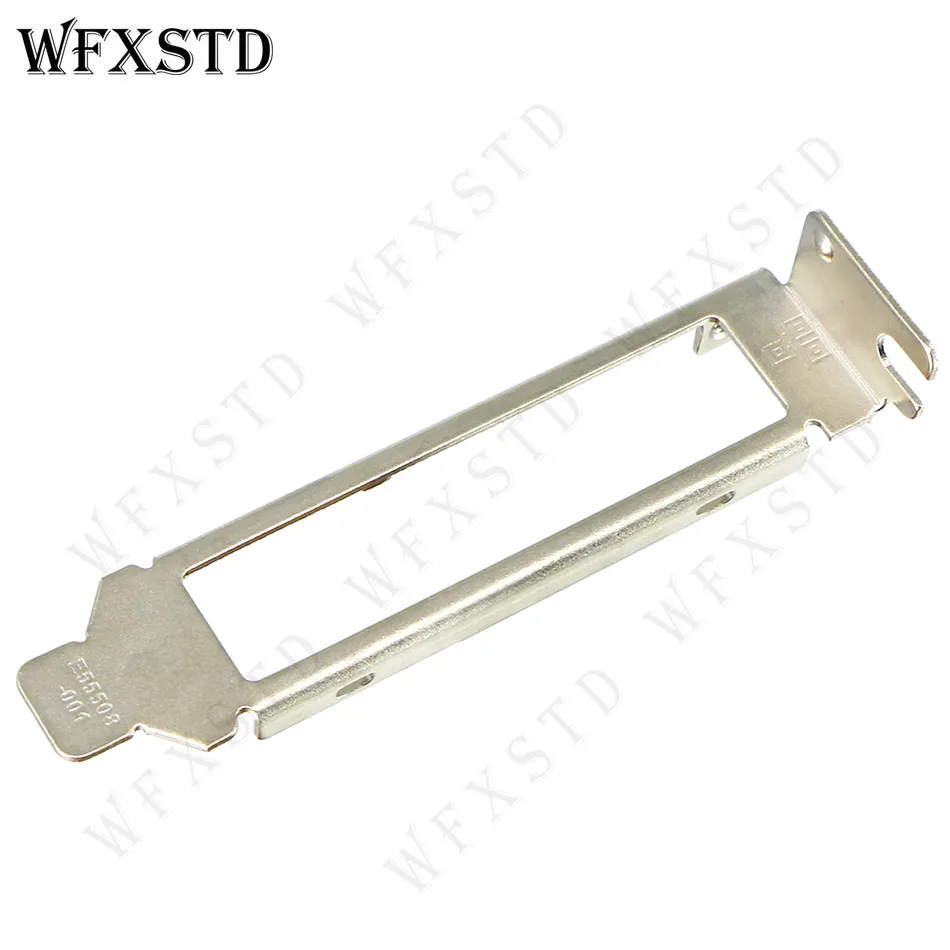 1pcs Low Baffle Profile 2U Bracket For INTEL I340-T4 X710-T4 I350-T4 82576GB 82580 Network Card Support Board