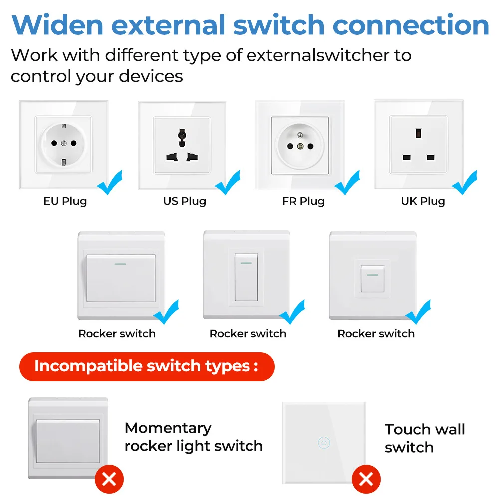16A Tuya Zigbee3.0 สมาร์ทสวิทช์สมาร์ทสวิทช์ไฟบ้านโมดูล DIY Breaker รีเลย์ APP รีโมทคอนโทรลจับเวลาเสียงสําหรับ Alexa Google