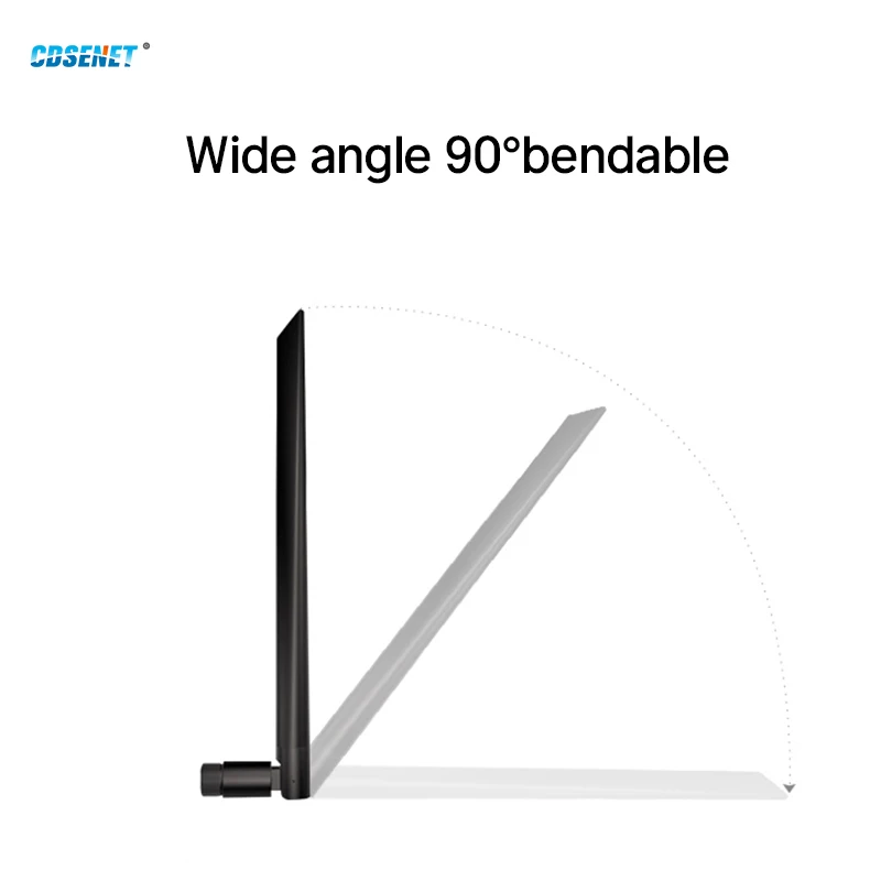 2Pcs 915MHz Gummi Antenne Omnidirektionale High Gain 3,5 dBi SMA-J Interface TPE-E für Smart Home Router CDSENET TX915-JKD-20