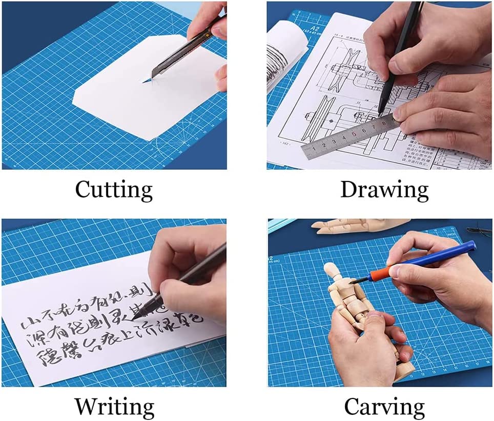 A3 A4 A5 PVC Schneidematte Werkbank Patchwork Cut Pad Nähen Manuelle DIY Messer Gravur Leder Schneidebrett Seite Unterlage