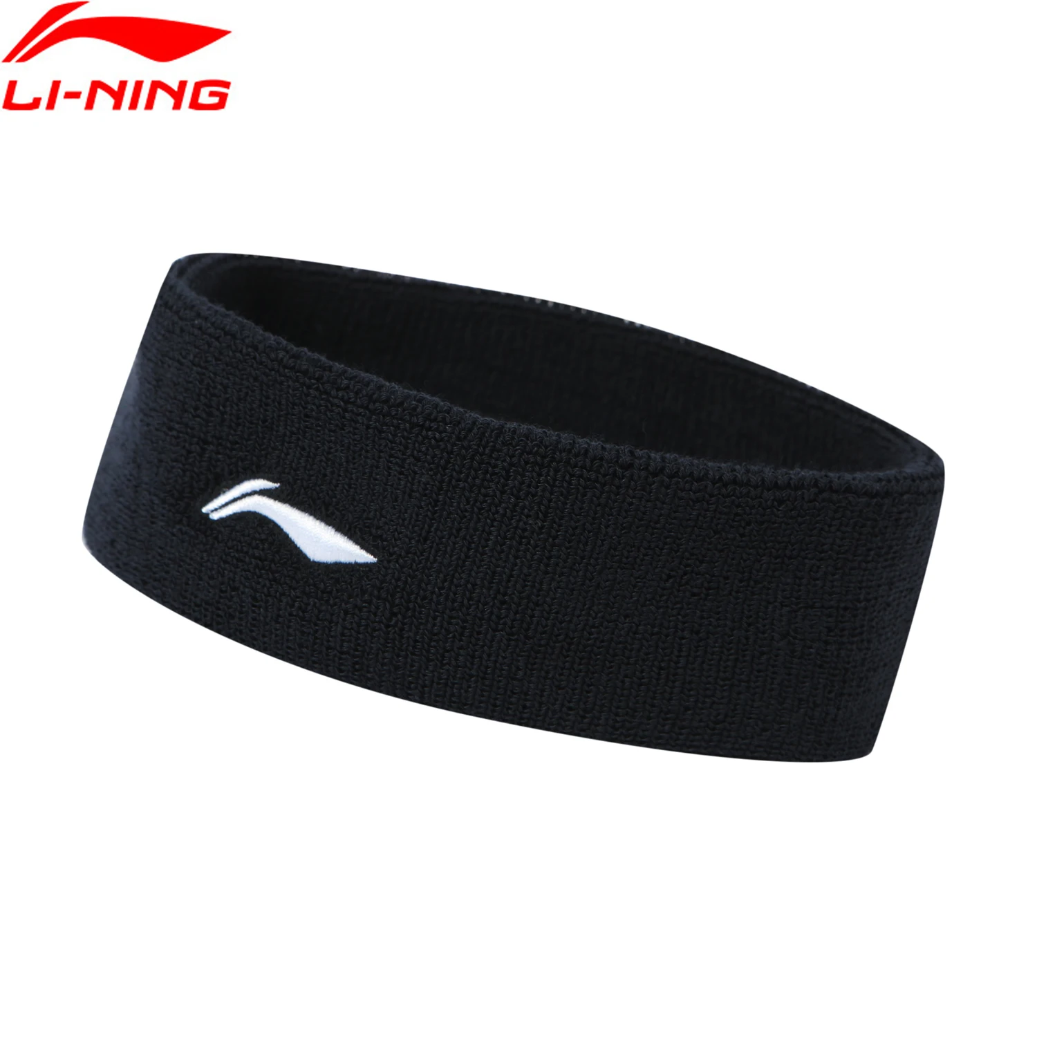 Спортивная повязка на голову унисекс Li-Ning для баскетбола, бега, тренировок, 21*5,5 см, подкладка для мужчин и женщин, дышащая светоотражающая повязка AQAV001