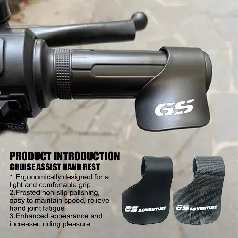 Universal Motorrad Gasgriff Motorrad Tempomat Cruise Assist Handauflage Control Griffe Beschleuniger Lenker Assis