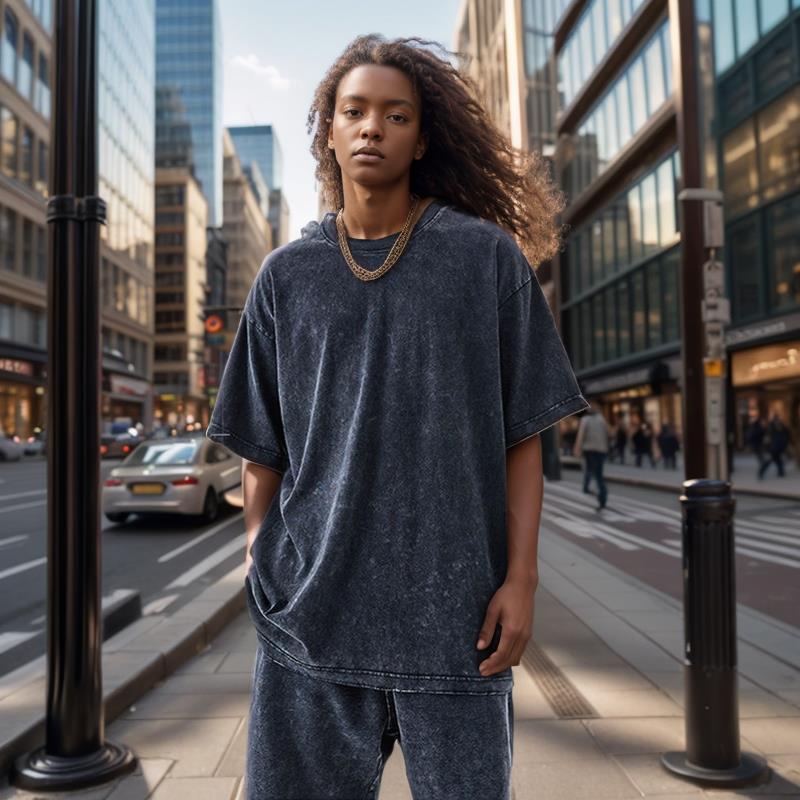 2025 camisetas lavadas Vintage calle Hip Hop Retro Punk camiseta mujer Harajuku Casual algodón manga corta lavado ácido camisetas top