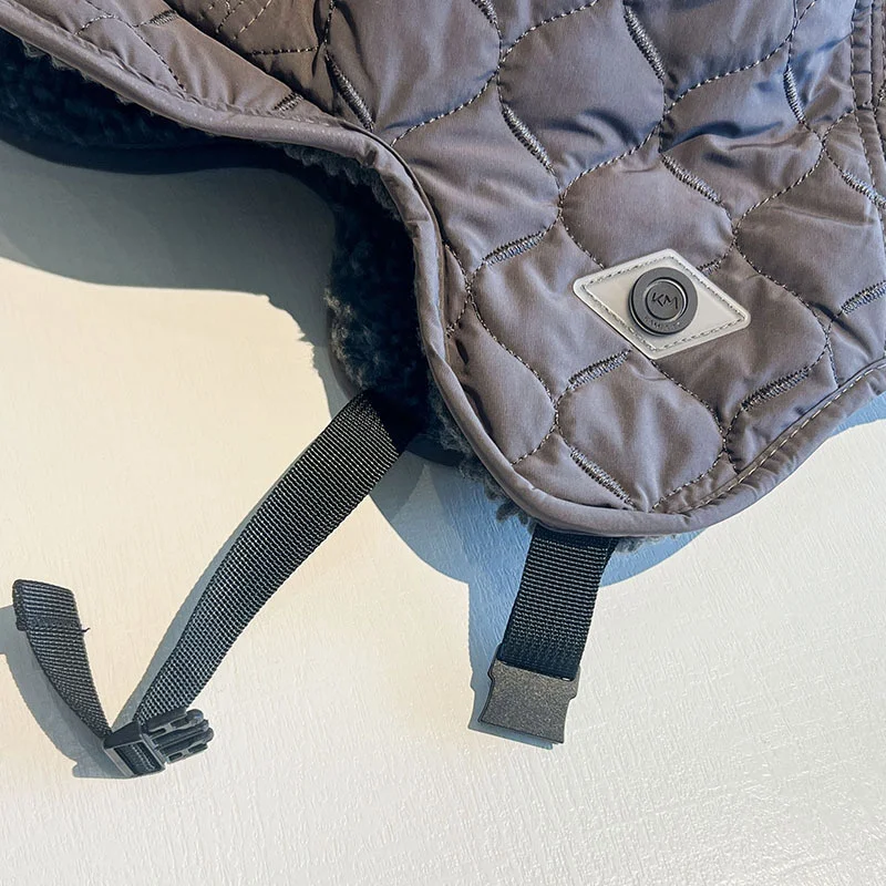 ฤดูหนาวผู้ชายผู้หญิง Trapper Aviator Trooper Earflap กันน้ําสกีลงหมวกเครื่องบินทิ้งระเบิดหมวกป้องกันหูหมวก REVERSIBLE Wearable