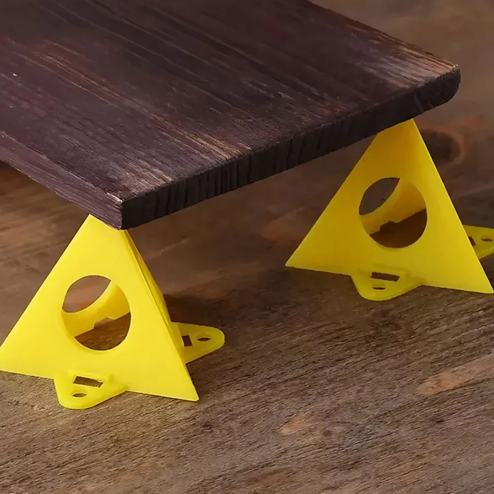 STONEGO 10PCS Painting Pyramid Stands - Mini Conical Tip for Canvas, Doors, Cupboards for Fast Drying and Stable Painting