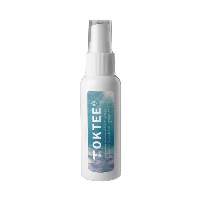 TOKTEE プロフェッショナル卓球ラバークリーニングセット (ラバークリーナー + クリーニングスポンジ) ポータブルピンポンバットクリーンケアセット