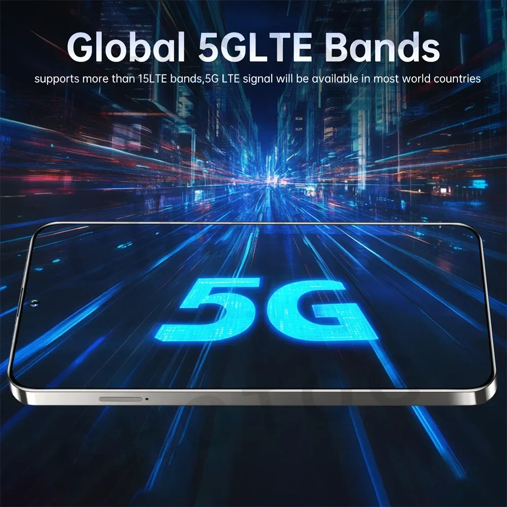 2025 Smartphone SMS 24 Ultra Originale 7.3HD Doppia Scheda SIM Telefono Cellulare 7800mAh Android 14 Versione Globale Cellulari Cellulari