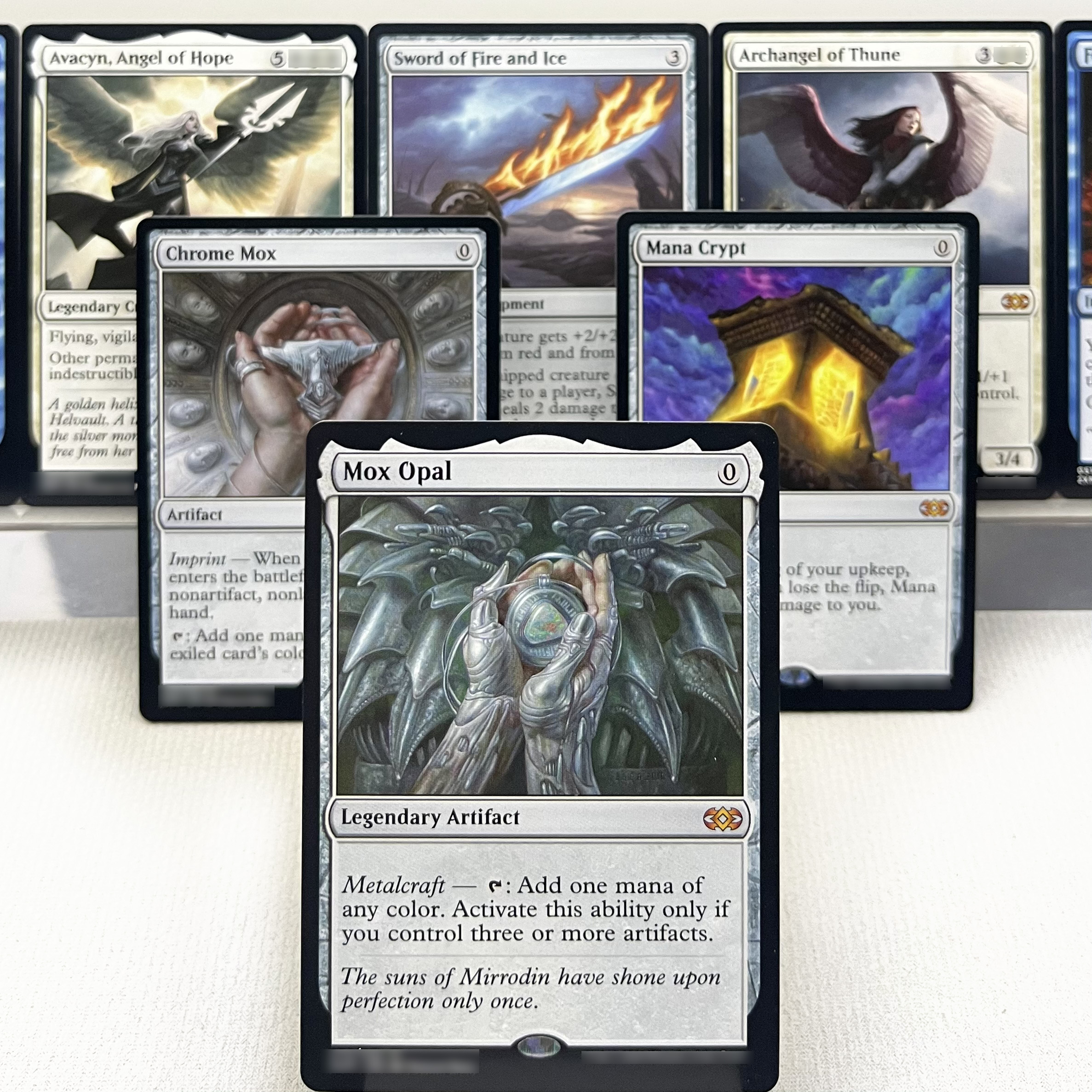 2XM CMR IKO HOLO13-I01 Tcg прокси волшебные карты Mox Opal Mana Crypt Chrome Mox Force of Will Doubling Season Rhystic Study собрание