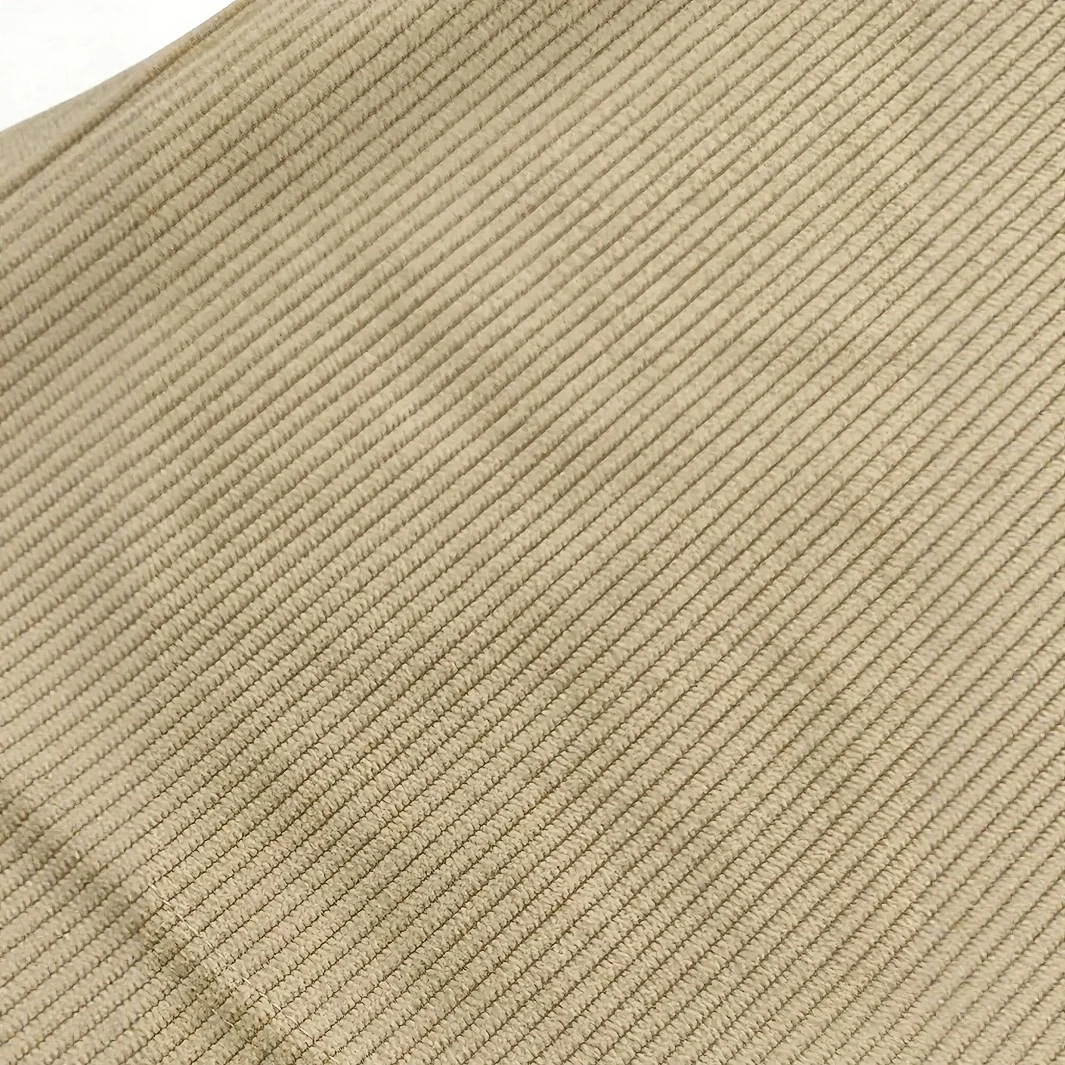 Calça masculina de veludo cotelê com perna reta com cordão na cintura, bolsos e design de logotipo – elástica, ajuste casual para uso diário, Spri
